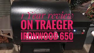 Traeger Ironwood 650 Review  HD 1080p [upl. by Geier899]