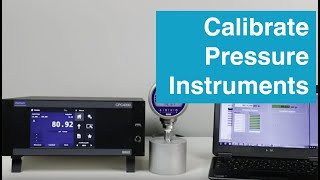 How to Calibrate Pressure Instruments [upl. by Cone598]