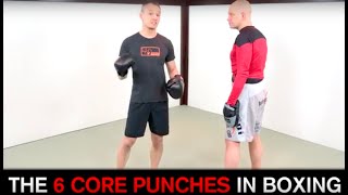 Boxing Basics The 6 Core Punches [upl. by Almap280]