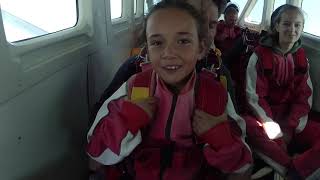 Anna 7 year old kid goes skydiving Again [upl. by Ydollem]