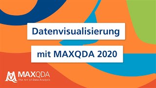 Datenvisualisierung mit MAXQDA 2020 [upl. by Avie777]