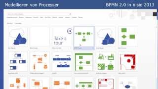 BPMN 20  BPMN in Visio 2013 Tutorial Part 7 [upl. by Lain]